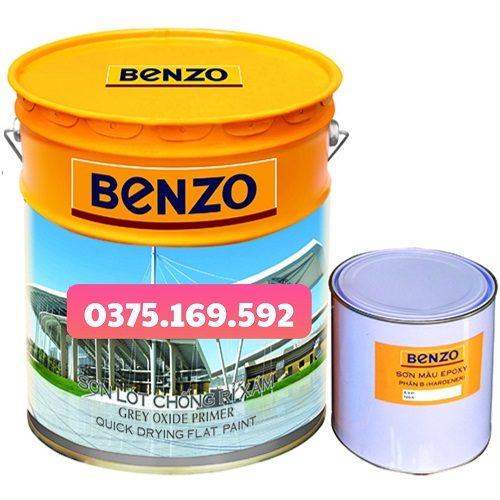 Sơn công nghiệp Alkyd - Epoxy Benzo | Đại lý  sơn Benzo tại Đồng Nai