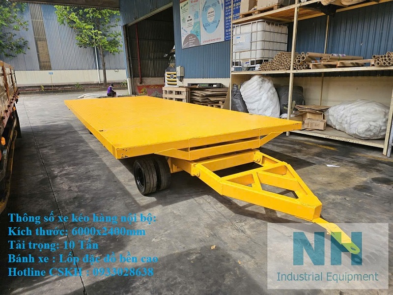 xe kéo hàng nội bộ 10T